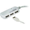 Aten 4Port Usb 2.0 Hub w/ Builtin 39Ft. UE2120H